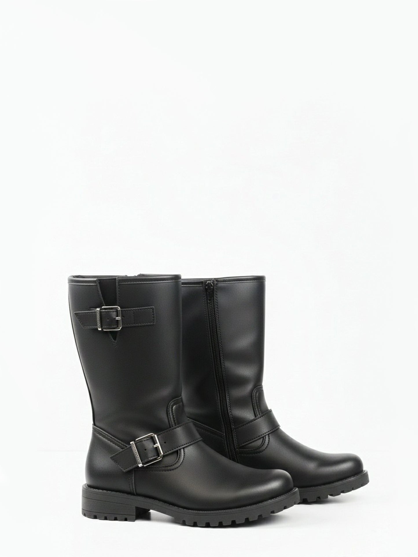 Mittellange Moto-Stiefel