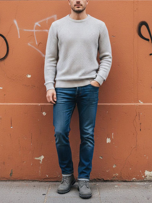 Recycelte Rippe | Vegane Strickwaren