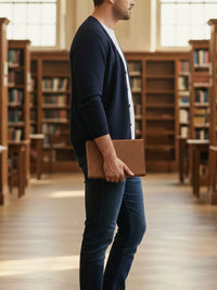 Recycelter Strick-Cardigan