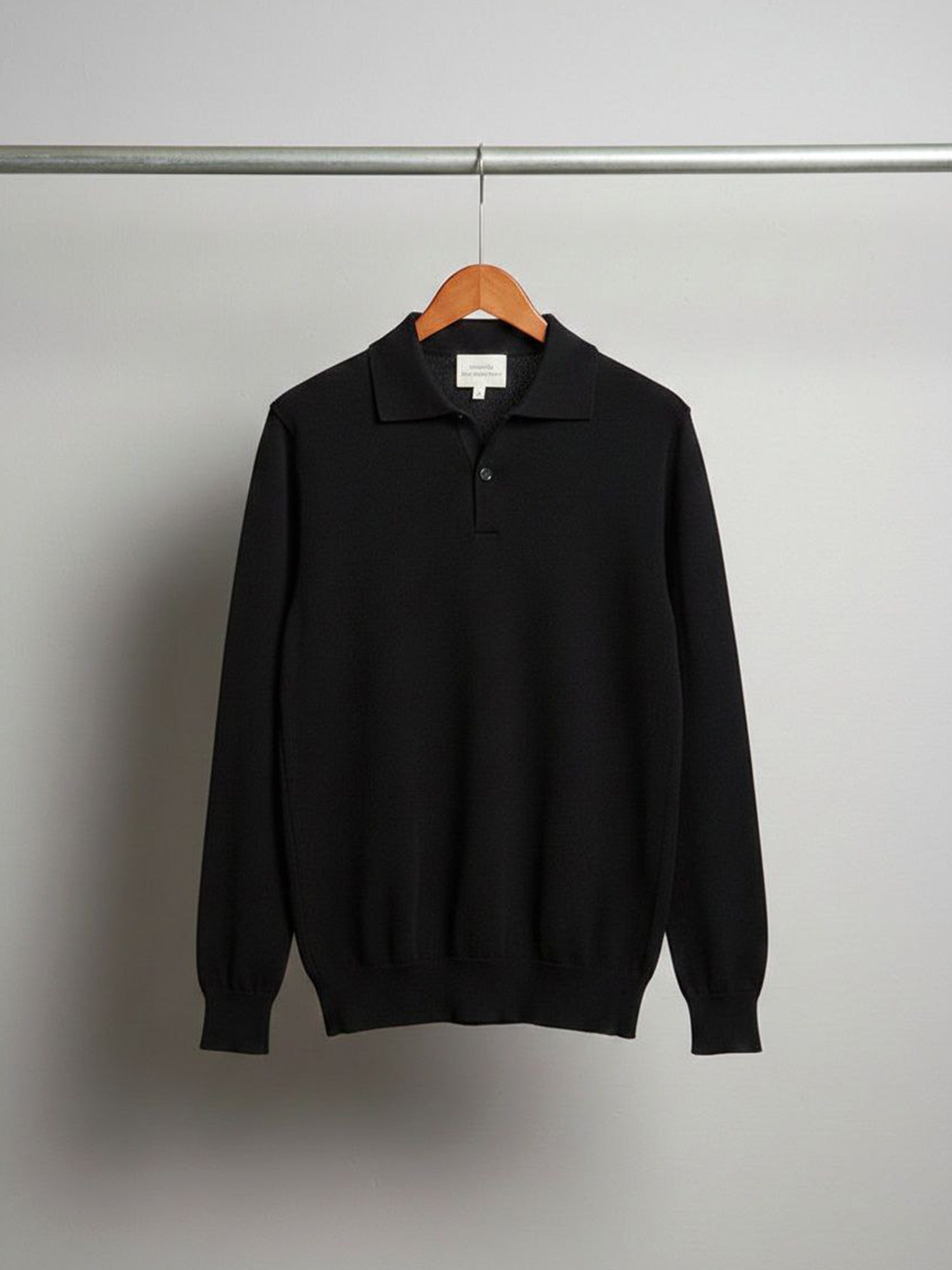 Recyceltes langärmeliges Polo