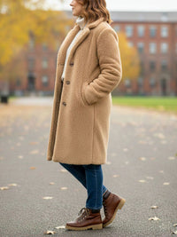 Recycelter Teddy-Mantel