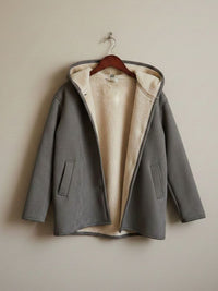 Recycelter Veganer Shearling-Mantel