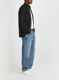 Recycelte Waffel-Strickjacke