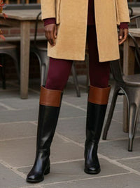 Reitende Stiefel