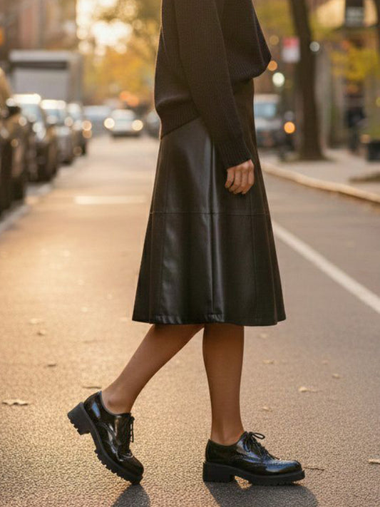 Gleissohle Brogues | Vegane Schuhe