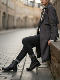 Arbeitsstiefel mit Schnallen