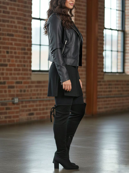 Over the Knee Stiefel | Vegane Stiefel