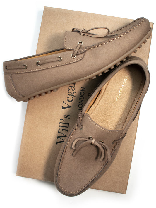 Vegane Wildleder-Loafer | Vegane Slipper