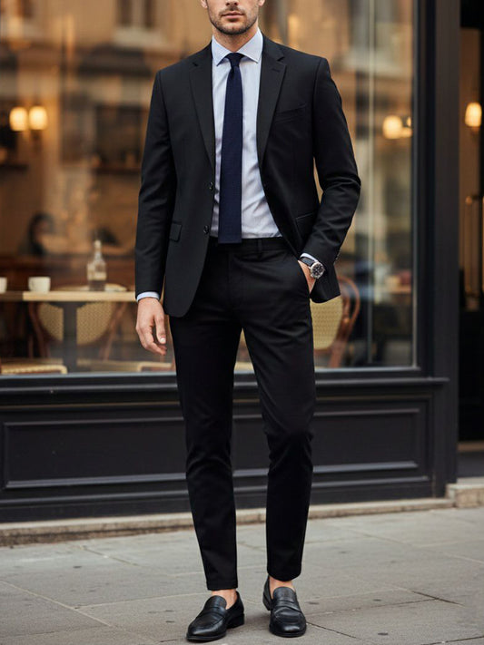 Zweiteilige Anzugshose