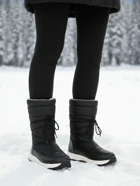 WVSport Gesteppte Schneestiefel | Vegane Winterstiefel