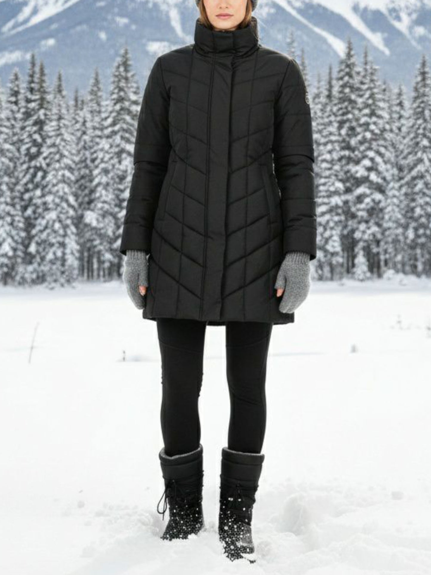 WVSport Gesteppte Schneestiefel