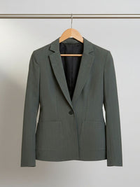 Blazer aus veganer Wolle