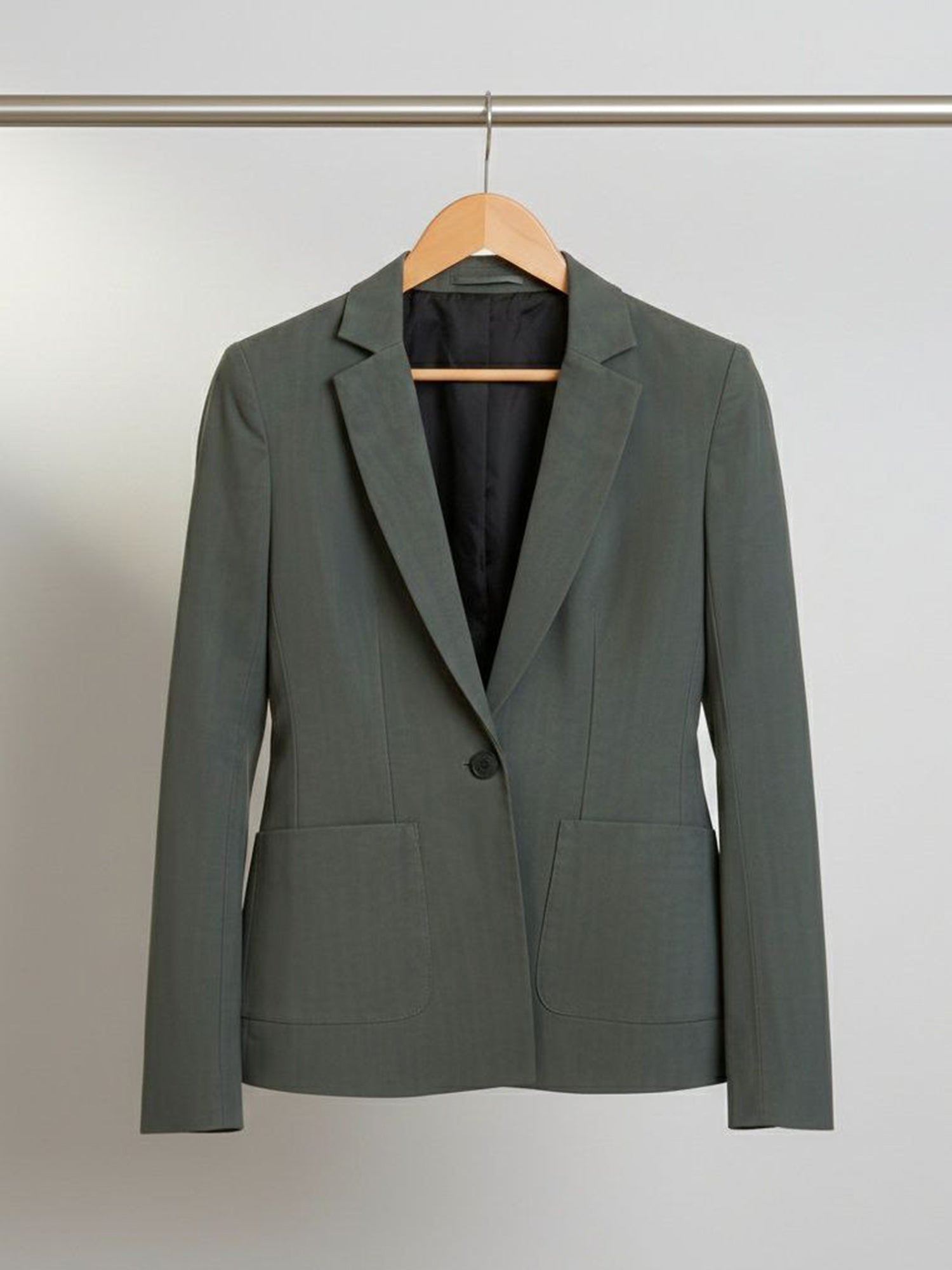 Blazer aus veganer Wolle