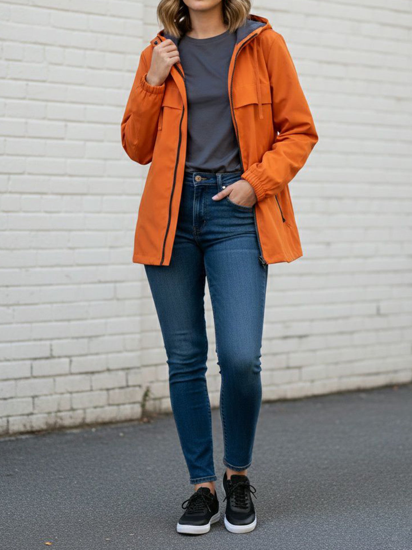 WVSport Leichte wasserabweisende Jacke