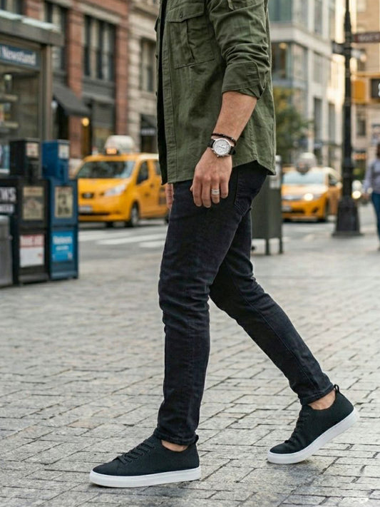 Biologisch abbaubare NY Turnschuhe