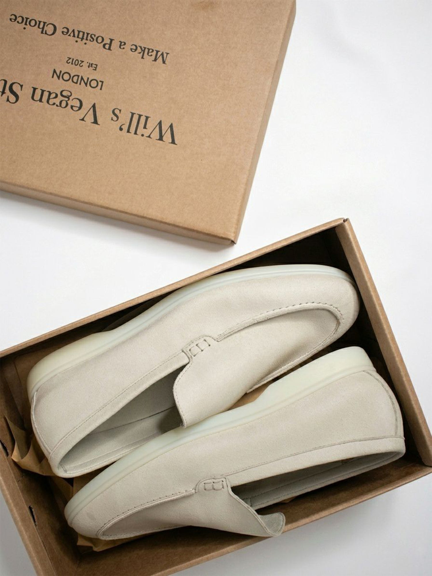 Vegane Wildleder-Loafer