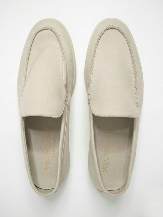 Vegane Wildleder-Loafer