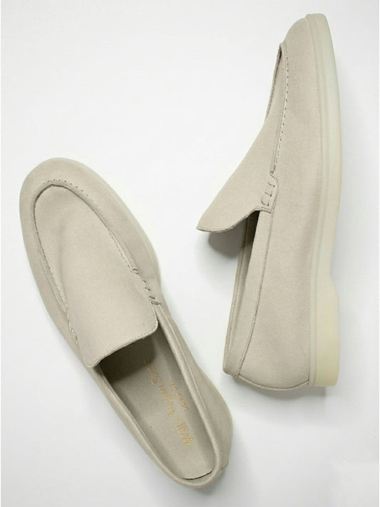 Vegane Wildleder-Loafer