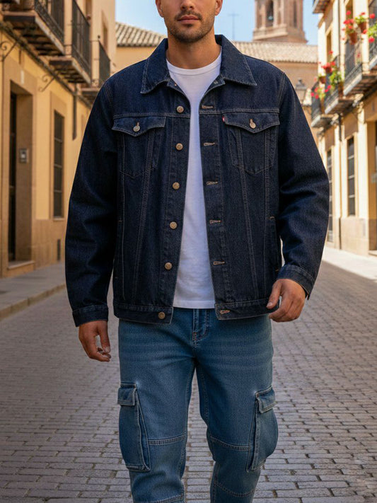 Recycelte Denim-Jacke | Vegane Mäntel und Jacken