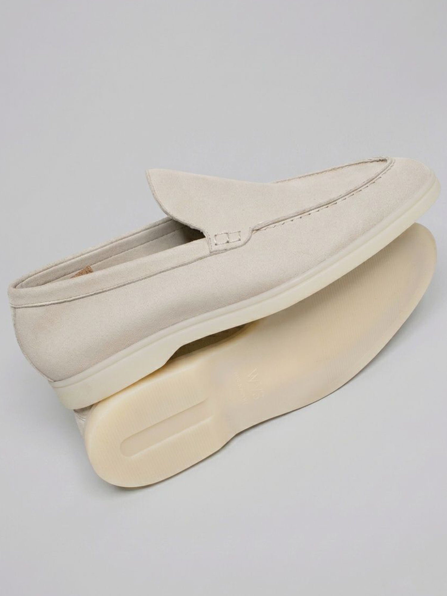 Vegane Wildleder-Loafer