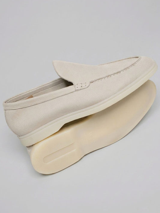 Vegane Wildleder-Loafer