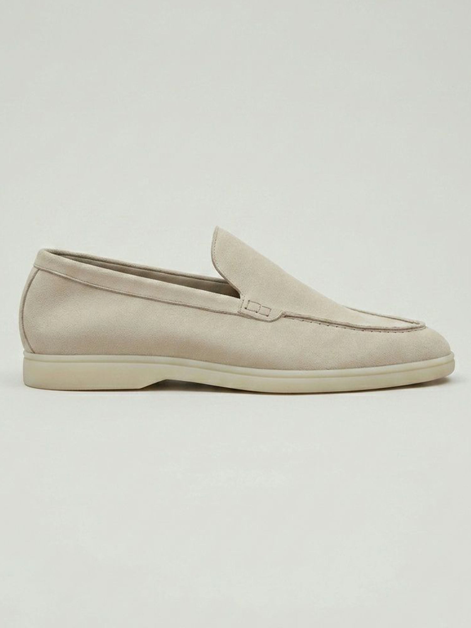 Vegane Wildleder-Loafer