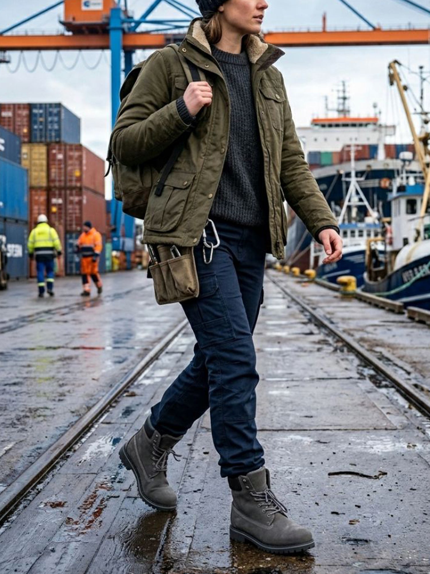Isolierte Dock-Stiefel