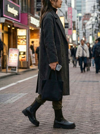 Halbhohe Chelsea-Stiefel mit Gleitsohle