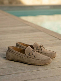 Vegane Wildleder-Loafer