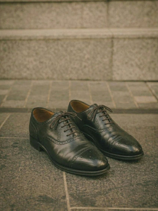 City Wingtip Brogue Oxfords