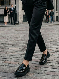 Gleissohle Penny Loafers