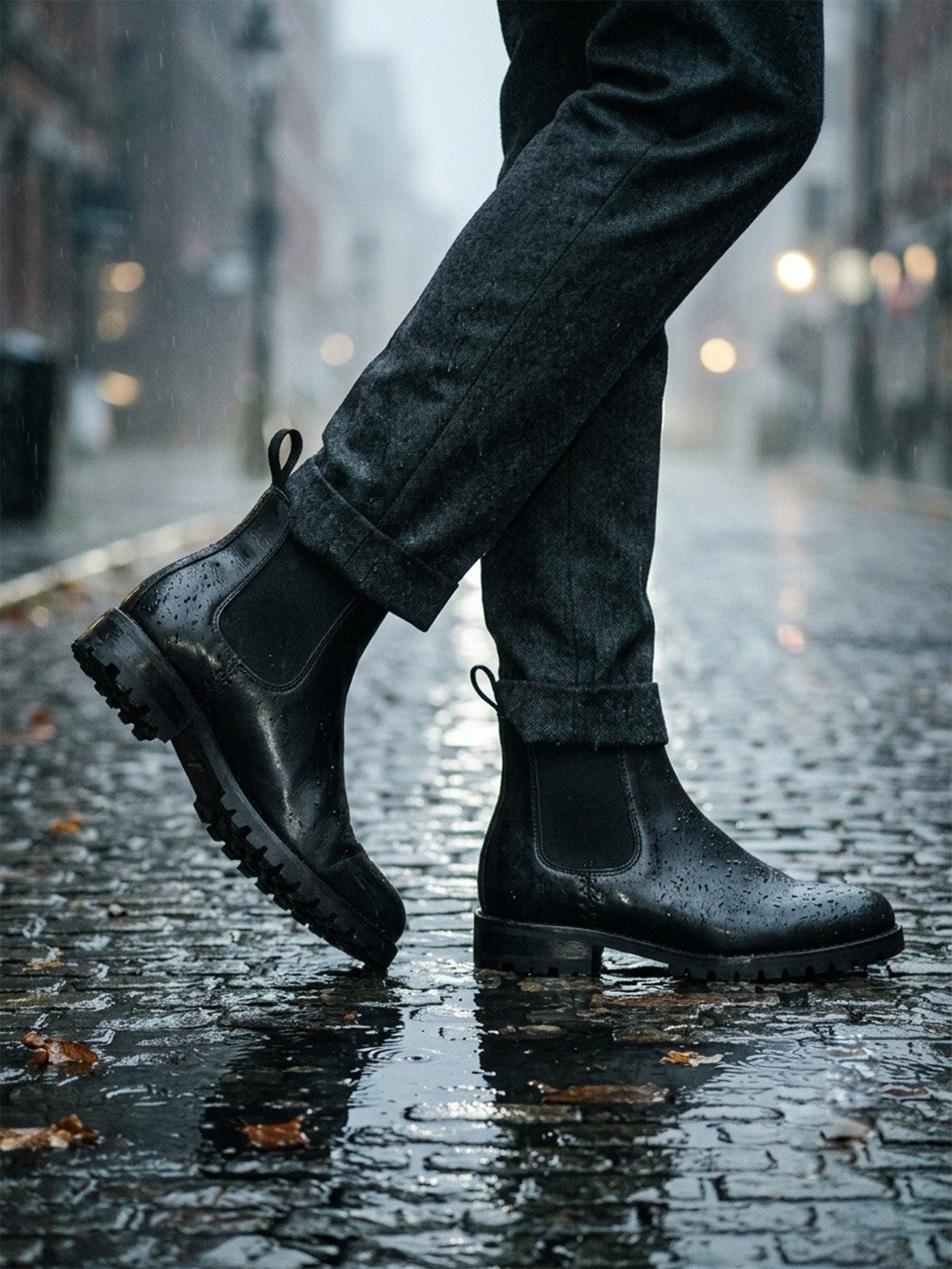 Isolierte, wasserdichte Chelsea-Stiefel