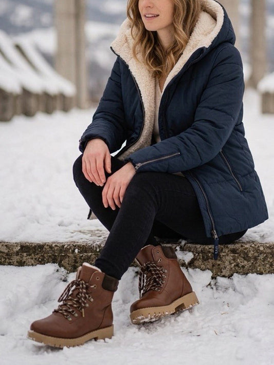 Recycelter Veganer Shearling-Pullover