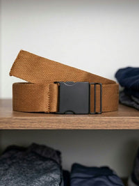 4cm Tencel™ & Metall-Clip-Gürtel