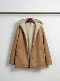 Recycelter Veganer Shearling-Mantel