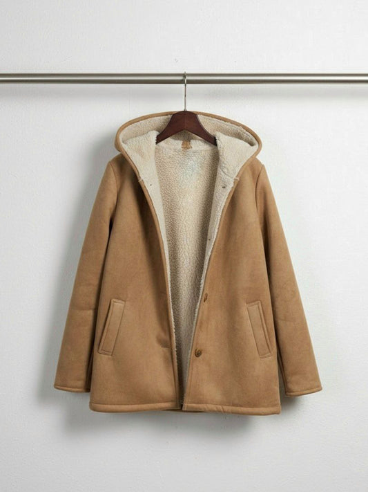 Recycelter Veganer Shearling-Mantel | Vegane Mäntel und Jacken