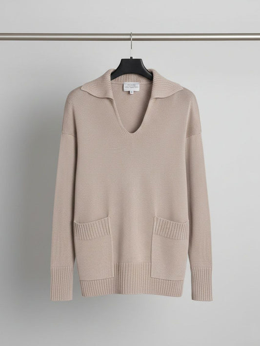 Übergroßer Pullover | Vegane Strickwaren