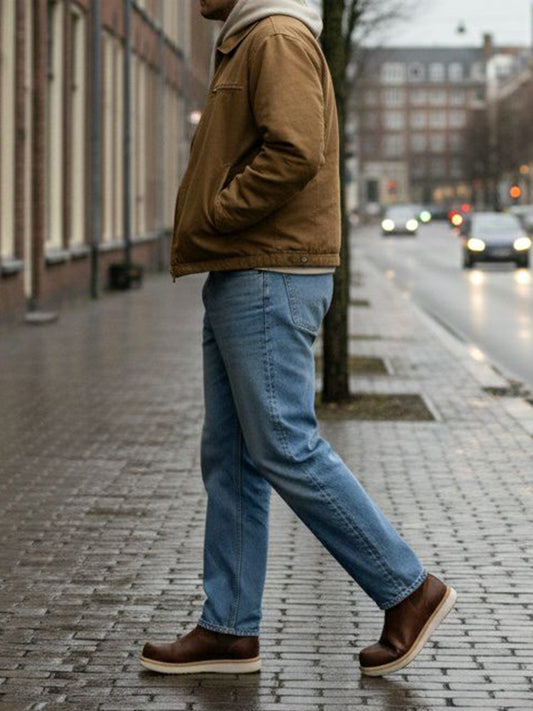 Anziehbare Stiefel | Vegane Herrenschuhe