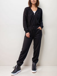 Recycelter Strick-Hoodie