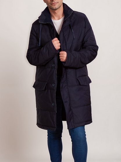 Recycelter gesteppter Parka