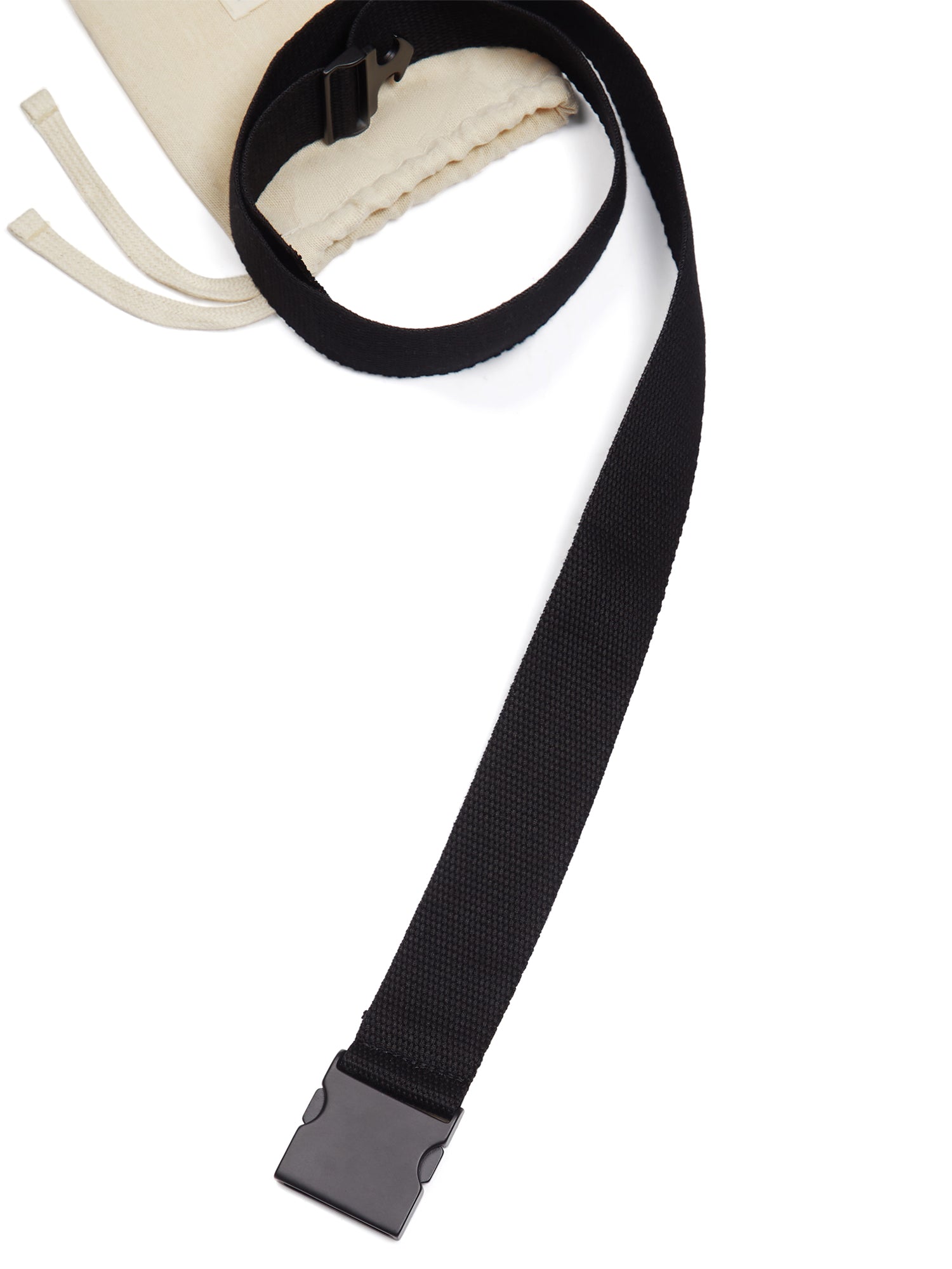 4cm Tencel™ & Metall-Clip-Gürtel