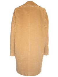 Veganer Wollmantel in Übergröße