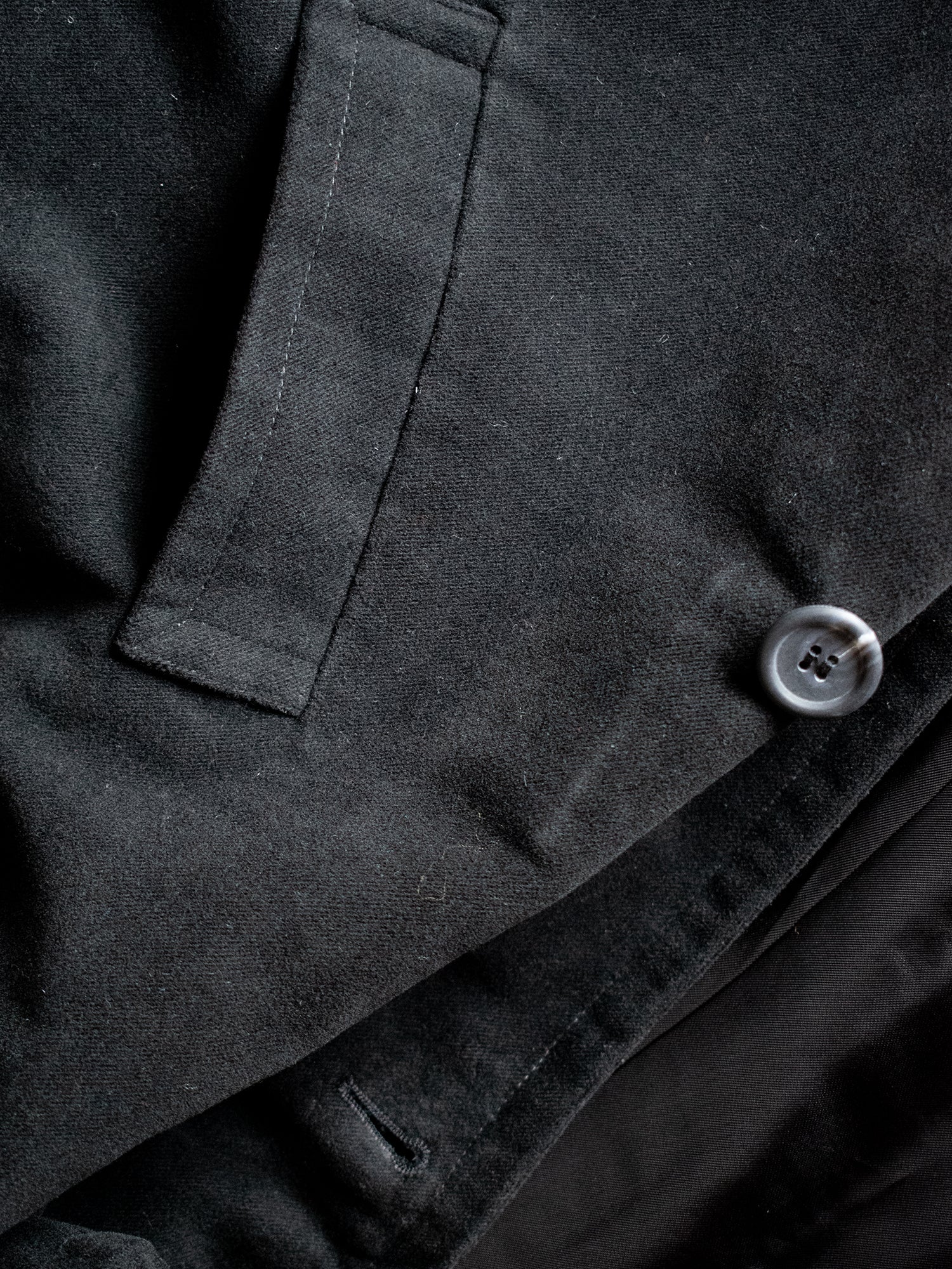 Veganer Mantel aus Wolle Luxe