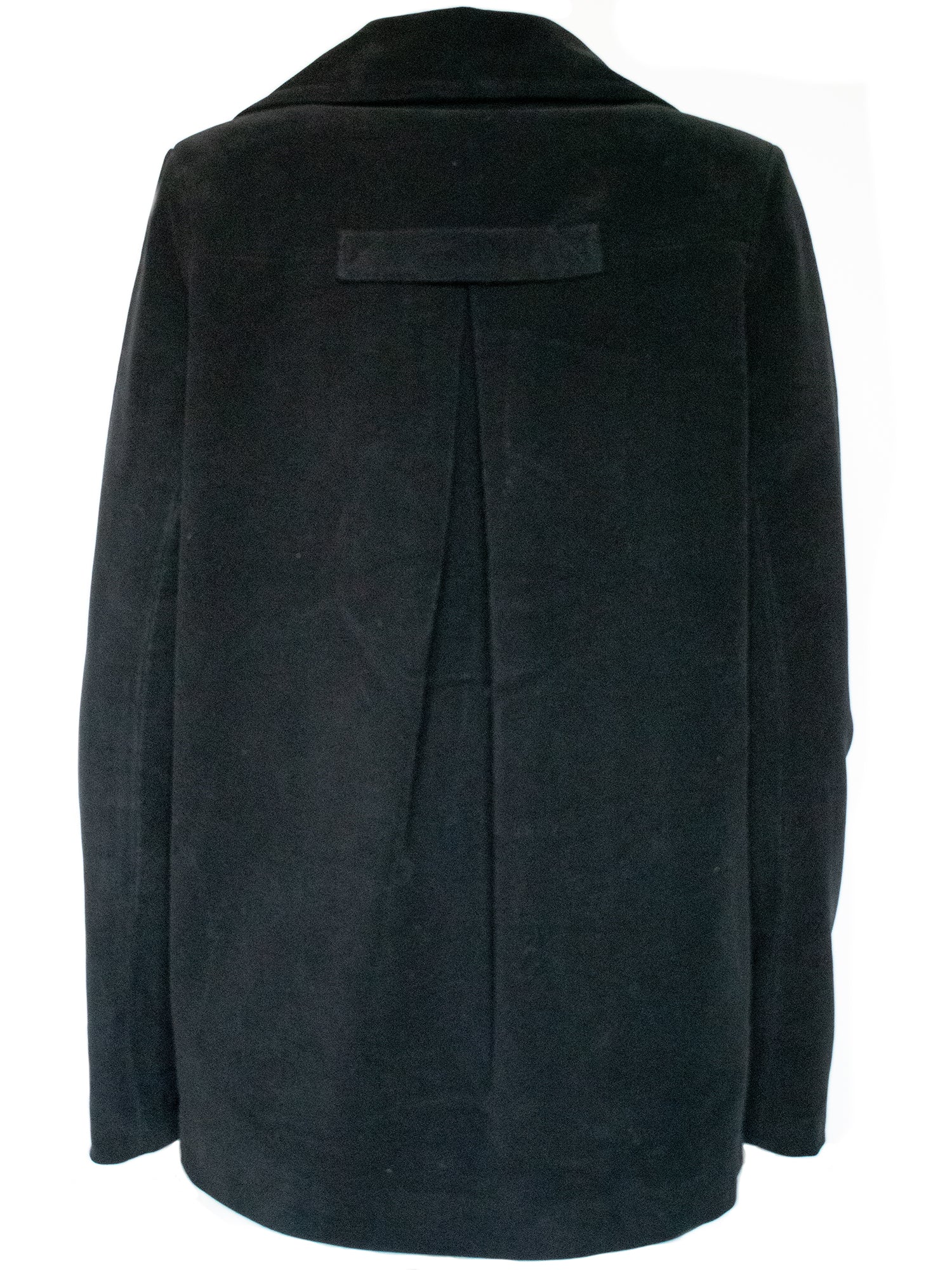 Veganer Mantel aus Wolle Luxe