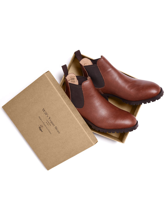 Isolierte, wasserdichte Chelsea-Stiefel | Vegane Winterstiefel