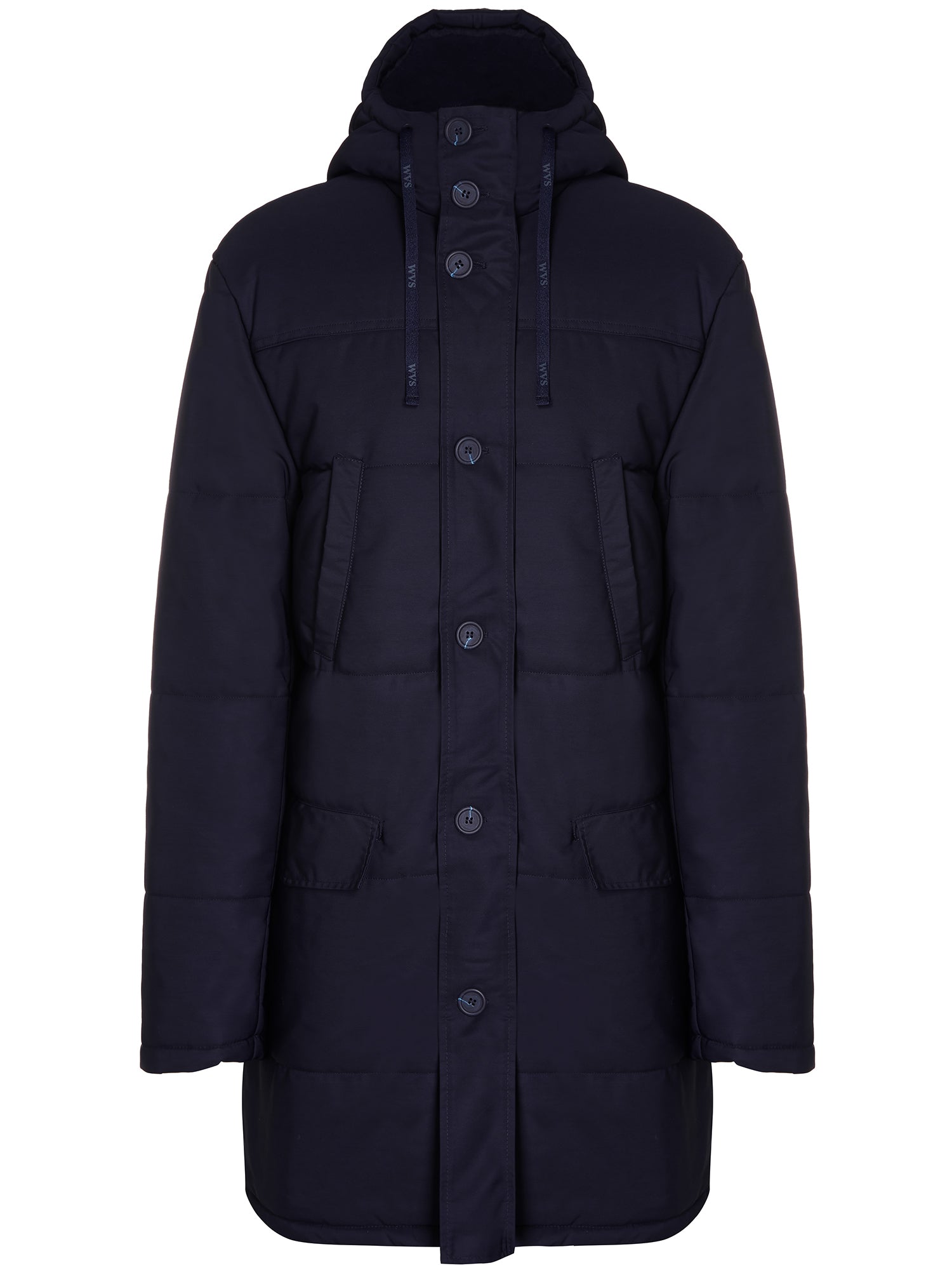 Recycelter gesteppter Parka