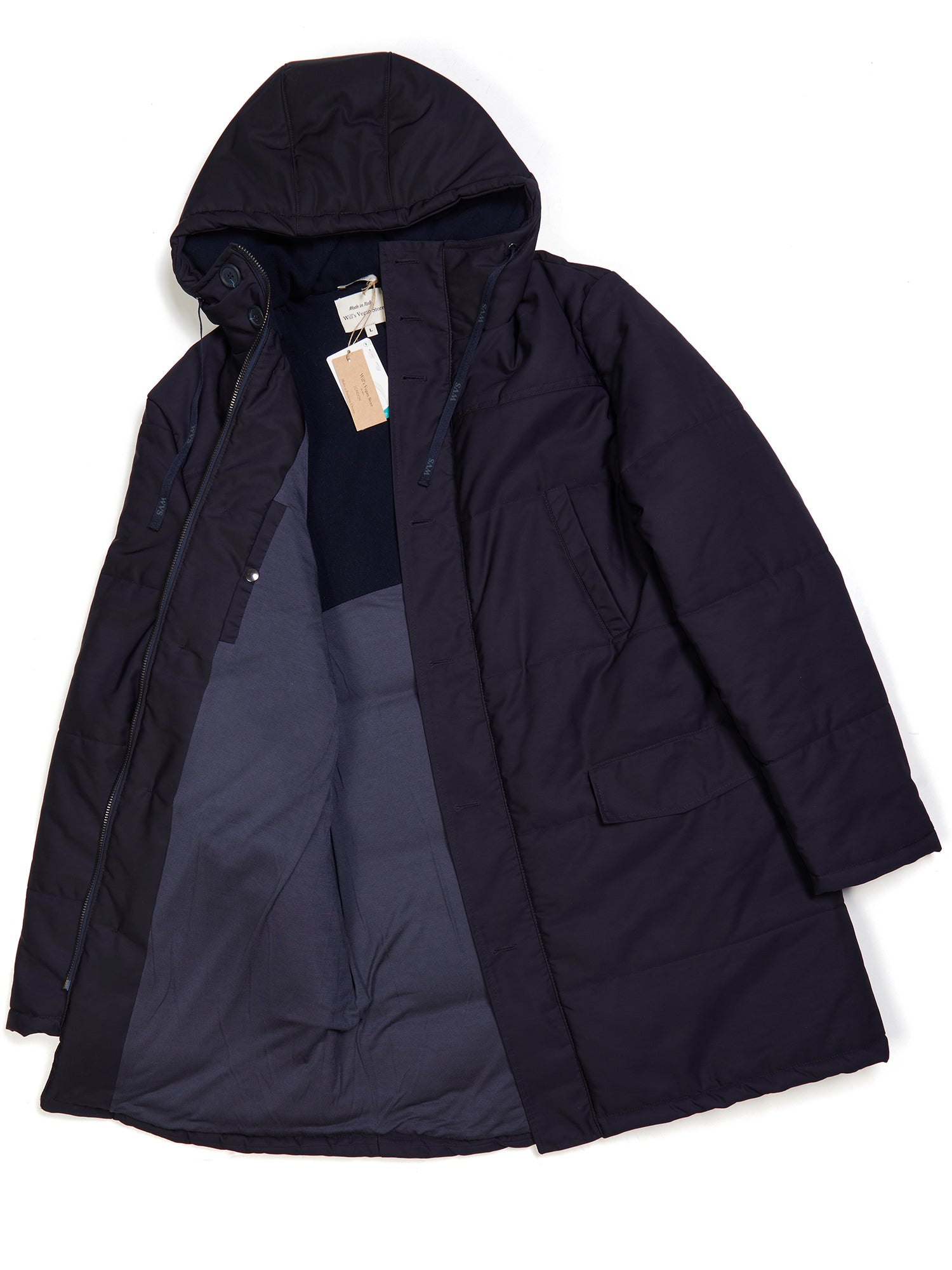 Recycelter gesteppter Parka