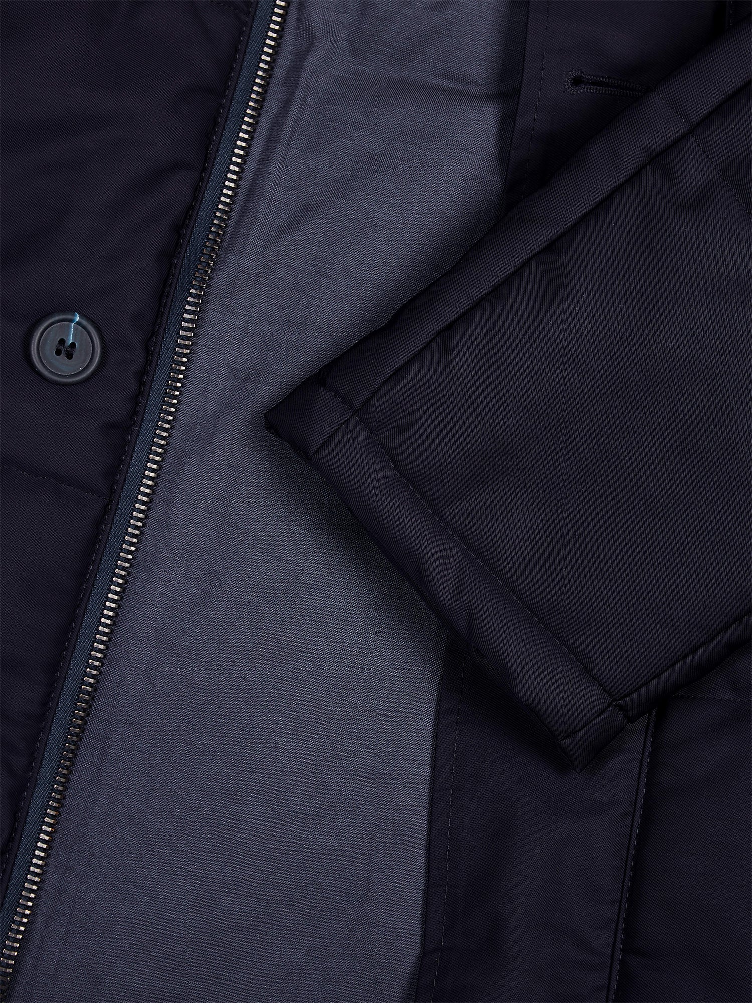 Recycelter gesteppter Parka