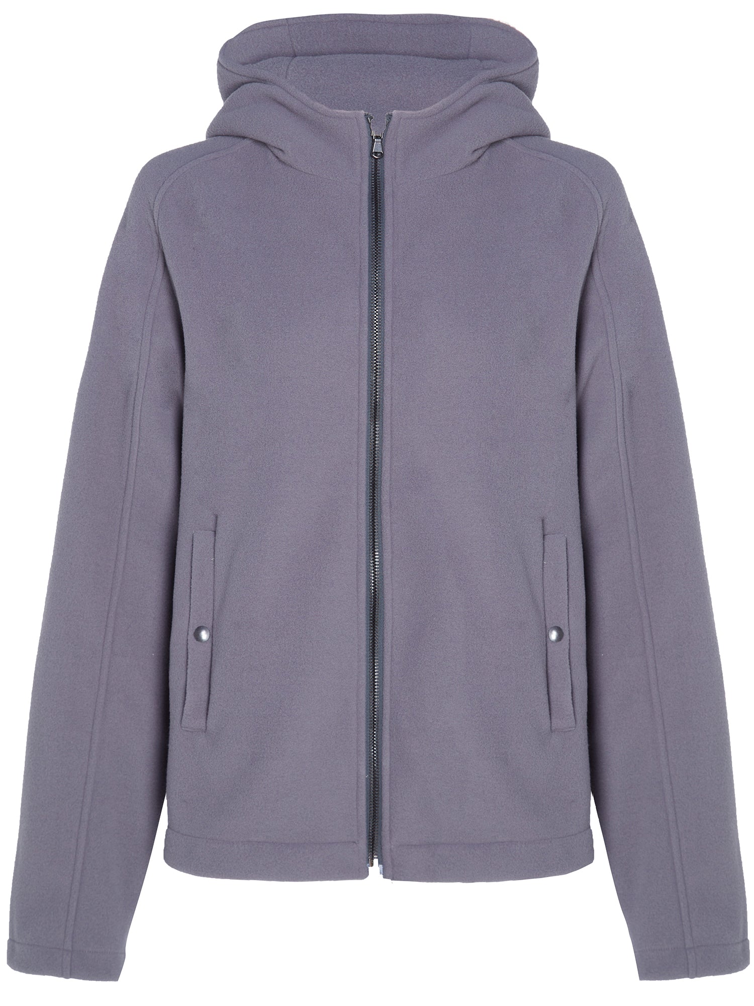 Recycelter Kapuzenpulli mit Reißverschluss