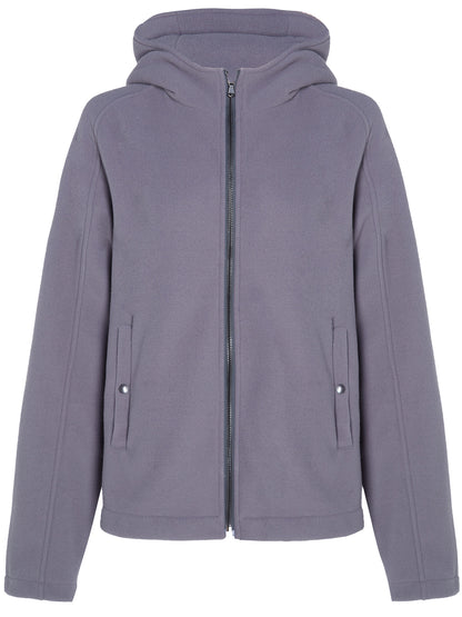 Sweat à capuche zippé recyclé